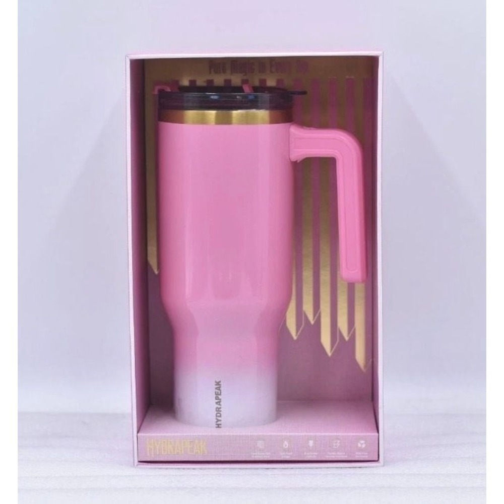 Hydrapeak Voyager 40oz Stainless Steel Tumbler - Pink Ombre